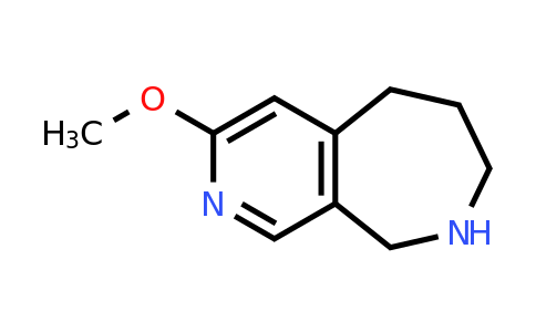 CAS 1393557-37-3 | 3-Methoxy-6,7,8,9-tetrahydro-5H-pyrido[3,4-C]azepine