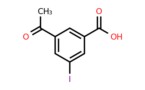 CAS 1393557-43-1 | 3-Acetyl-5-iodobenzoic acid