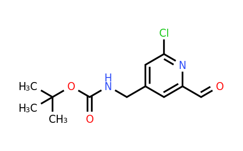 CAS 1393557-46-4 | Tert-butyl (2-chloro-6-formylpyridin-4-YL)methylcarbamate
