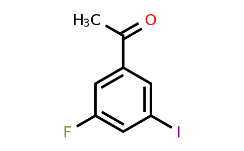 CAS 1393557-47-5 | 1-(3-Fluoro-5-iodophenyl)ethanone