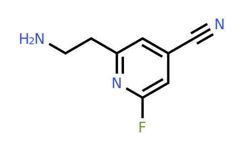 CAS 1393557-48-6 | 2-(2-Aminoethyl)-6-fluoroisonicotinonitrile
