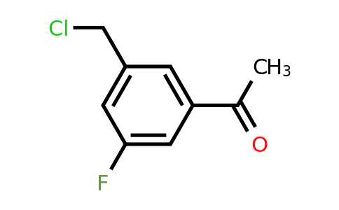 CAS 1393557-49-7 | 1-[3-(Chloromethyl)-5-fluorophenyl]ethanone