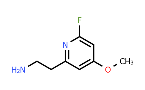 CAS 1393557-52-2 | 2-(6-Fluoro-4-methoxypyridin-2-YL)ethanamine