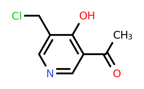 CAS 1393557-55-5 | 1-[5-(Chloromethyl)-4-hydroxypyridin-3-YL]ethanone