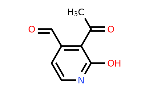 CAS 1393557-59-9 | 3-Acetyl-2-hydroxyisonicotinaldehyde