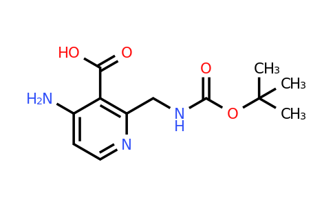 CAS 1393557-63-5 | 4-Amino-2-[[(tert-butoxycarbonyl)amino]methyl]nicotinic acid