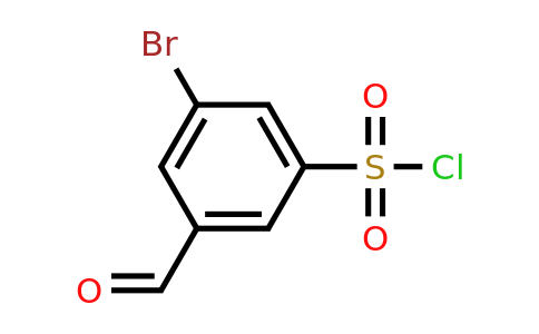 CAS 1393557-65-7 | 3-Bromo-5-formylbenzenesulfonyl chloride