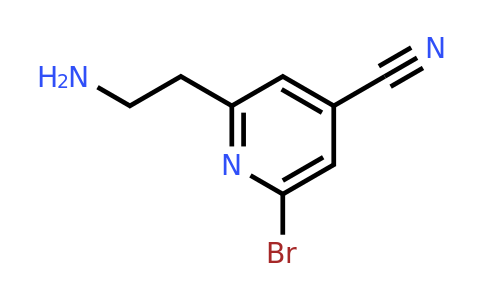 CAS 1393557-66-8 | 2-(2-Aminoethyl)-6-bromoisonicotinonitrile
