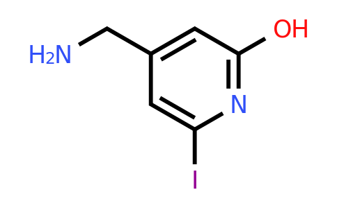 CAS 1393557-71-5 | 4-(Aminomethyl)-6-iodopyridin-2-ol