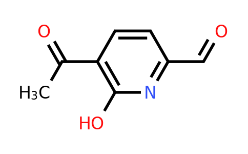 CAS 1393557-72-6 | 5-Acetyl-6-hydroxypyridine-2-carbaldehyde