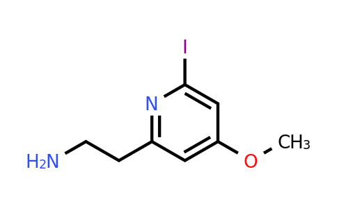 CAS 1393557-74-8 | 2-(6-Iodo-4-methoxypyridin-2-YL)ethanamine