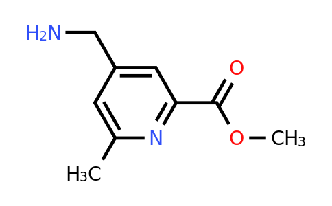 CAS 1393557-83-9 | Methyl 4-(aminomethyl)-6-methylpyridine-2-carboxylate