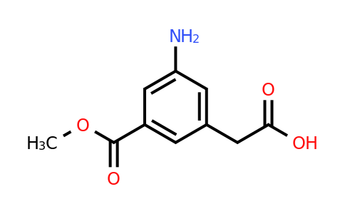 CAS 1393557-89-5 | [3-Amino-5-(methoxycarbonyl)phenyl]acetic acid