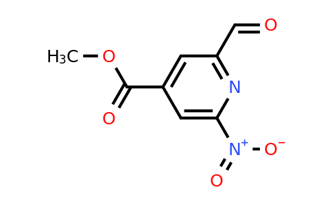 Methyl 2-formyl-6-nitroisonicotinate