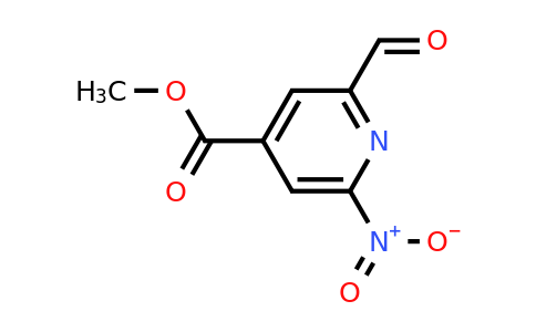 CAS 1393557-92-0 | Methyl 2-formyl-6-nitroisonicotinate