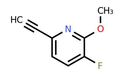CAS 1393557-99-7 | 6-Ethynyl-3-fluoro-2-methoxypyridine