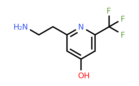 CAS 1393558-07-0 | 2-(2-Aminoethyl)-6-(trifluoromethyl)pyridin-4-ol