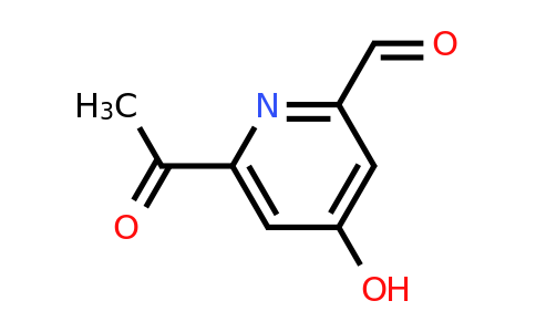 CAS 1393558-08-1 | 6-Acetyl-4-hydroxypyridine-2-carbaldehyde