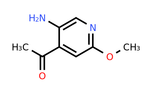 CAS 1393558-09-2 | 1-(5-Amino-2-methoxypyridin-4-YL)ethanone
