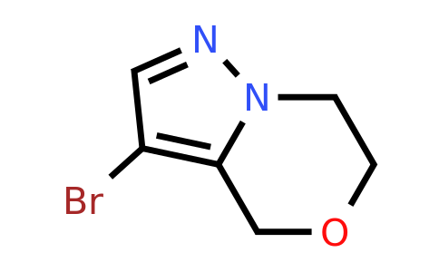 CAS 1393558-10-5 | 3-Bromo-6,7-dihydro-4H-pyrazolo[5,1-C][1,4]oxazine