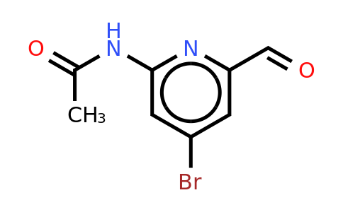 CAS 1393558-12-7 | N-(4-bromo-6-formylpyridin-2-YL)acetamide