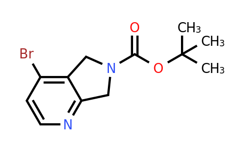 CAS 1393558-15-0 | Tert-butyl 4-bromo-5,7-dihydro-6H-pyrrolo[3,4-B]pyridine-6-carboxylate