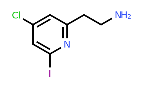 CAS 1393558-24-1 | 2-(4-Chloro-6-iodopyridin-2-YL)ethanamine