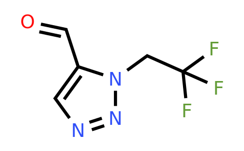 CAS 1393558-28-5 | 1-(2,2,2-Trifluoroethyl)-1H-1,2,3-triazole-5-carbaldehyde