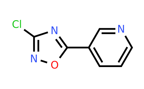 CAS 1393558-38-7 | 3-(3-Chloro-1,2,4-oxadiazol-5-YL)pyridine
