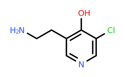CAS 1393558-44-5 | 3-(2-Aminoethyl)-5-chloropyridin-4-ol
