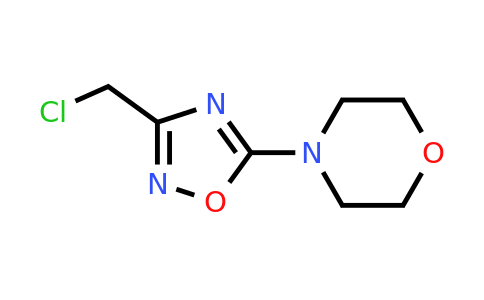 CAS 1393558-45-6 | 4-[3-(Chloromethyl)-1,2,4-oxadiazol-5-YL]morpholine