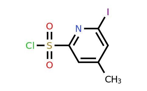 CAS 1393558-46-7 | 6-Iodo-4-methylpyridine-2-sulfonyl chloride