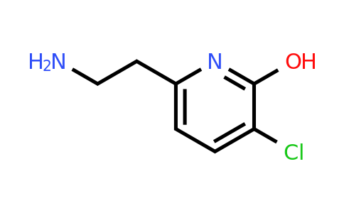 CAS 1393558-50-3 | 6-(2-Aminoethyl)-3-chloropyridin-2-ol