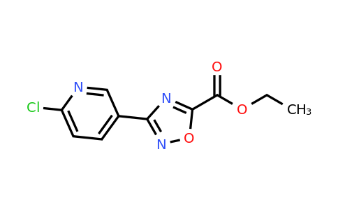 CAS 1393558-51-4 | Ethyl 3-(6-chloropyridin-3-YL)-1,2,4-oxadiazole-5-carboxylate