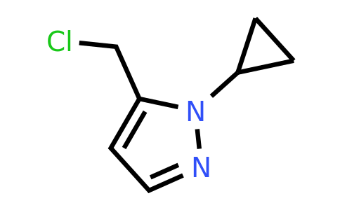 CAS 1393558-55-8 | 5-(Chloromethyl)-1-cyclopropyl-1H-pyrazole