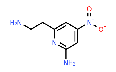 6-(2-Aminoethyl)-4-nitropyridin-2-amine