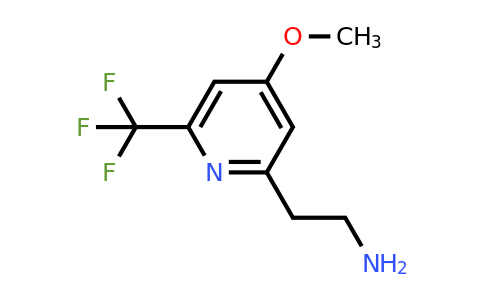 CAS 1393558-61-6 | 2-[4-Methoxy-6-(trifluoromethyl)pyridin-2-YL]ethanamine