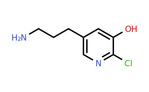 CAS 1393558-62-7 | 5-(3-Aminopropyl)-2-chloropyridin-3-ol