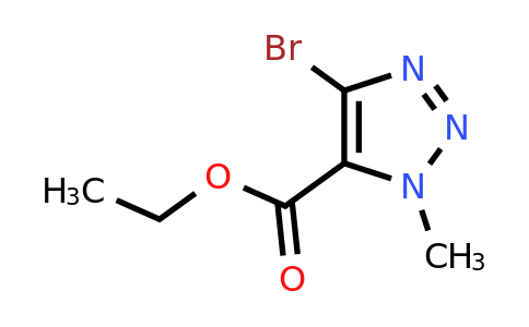 CAS 1393558-63-8 | Ethyl 4-bromo-1-methyl-1H-1,2,3-triazole-5-carboxylate