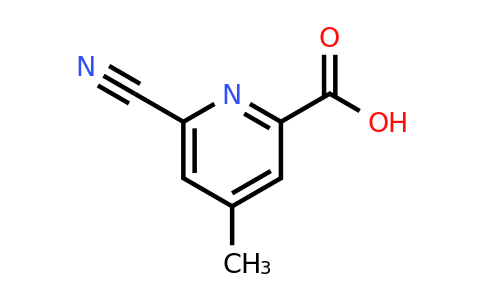 CAS 1393558-65-0 | 6-Cyano-4-methylpyridine-2-carboxylic acid