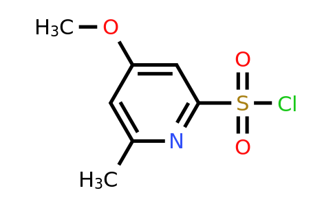 CAS 1393558-66-1 | 4-Methoxy-6-methylpyridine-2-sulfonyl chloride
