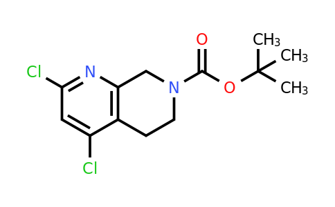 CAS 1393558-68-3 | tert-butyl 2,4-dichloro-5,8-dihydro-1,7-naphthyridine-7(6h)-carboxylate