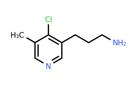 CAS 1393558-70-7 | 3-(4-Chloro-5-methylpyridin-3-YL)propan-1-amine