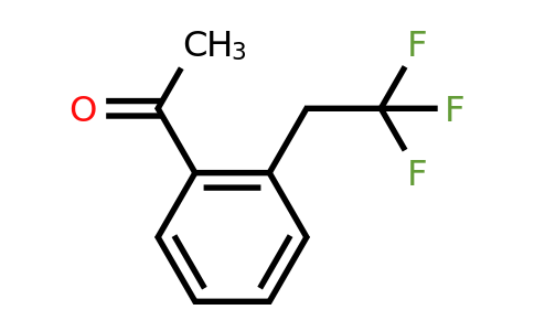 CAS 1393558-72-9 | 1-[2-(2,2,2-Trifluoroethyl)phenyl]ethanone