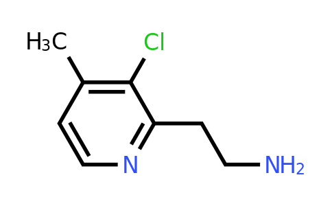 CAS 1393558-76-3 | 2-(3-Chloro-4-methylpyridin-2-YL)ethanamine