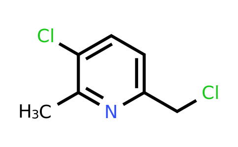 CAS 1393558-77-4 | 3-Chloro-6-(chloromethyl)-2-methylpyridine
