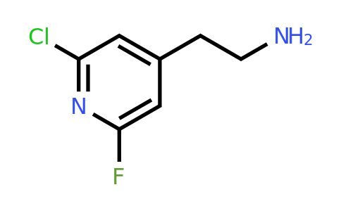 CAS 1393558-81-0 | 2-(2-Chloro-6-fluoropyridin-4-YL)ethanamine