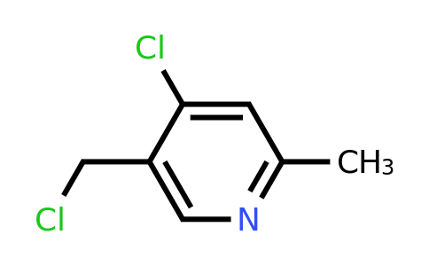 CAS 1393558-82-1 | 4-Chloro-5-(chloromethyl)-2-methylpyridine