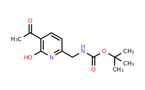 CAS 1393558-91-2 | Tert-butyl (5-acetyl-6-hydroxypyridin-2-YL)methylcarbamate
