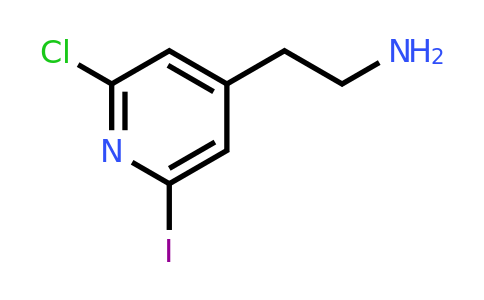2-(2-Chloro-6-iodopyridin-4-YL)ethanamine